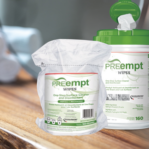 PREempt RTU Wipes (Refill) (160 Sheets)