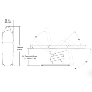 Silhouet-Tone Elite Platinum Electric Spa Bed