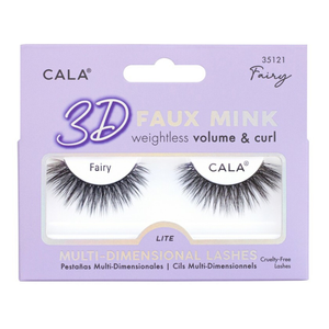 Cala 3D Faux Mink Strip Lashes (Fairy) - SAVE 39%*