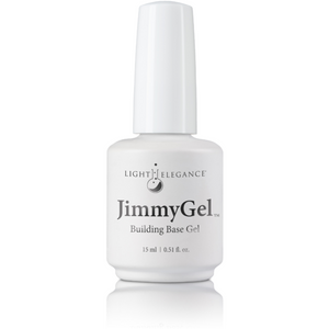 Light Elegance JimmyGel Soak-Off Building Base 15 ml (Crystal Clear)