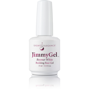 Light Elegance JimmyGel Soak-Off Building Base 15 ml (Boomer White)