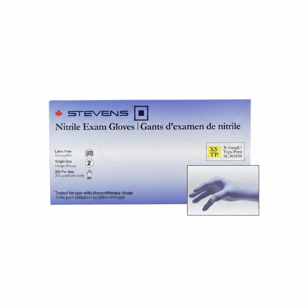 Stevens Nitrile Exam Gloves 200 pcs (Extra Small)