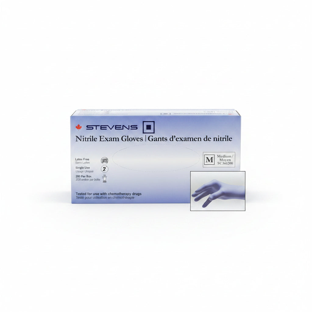 Stevens Nitrile Exam Gloves 200 pcs (Medium)