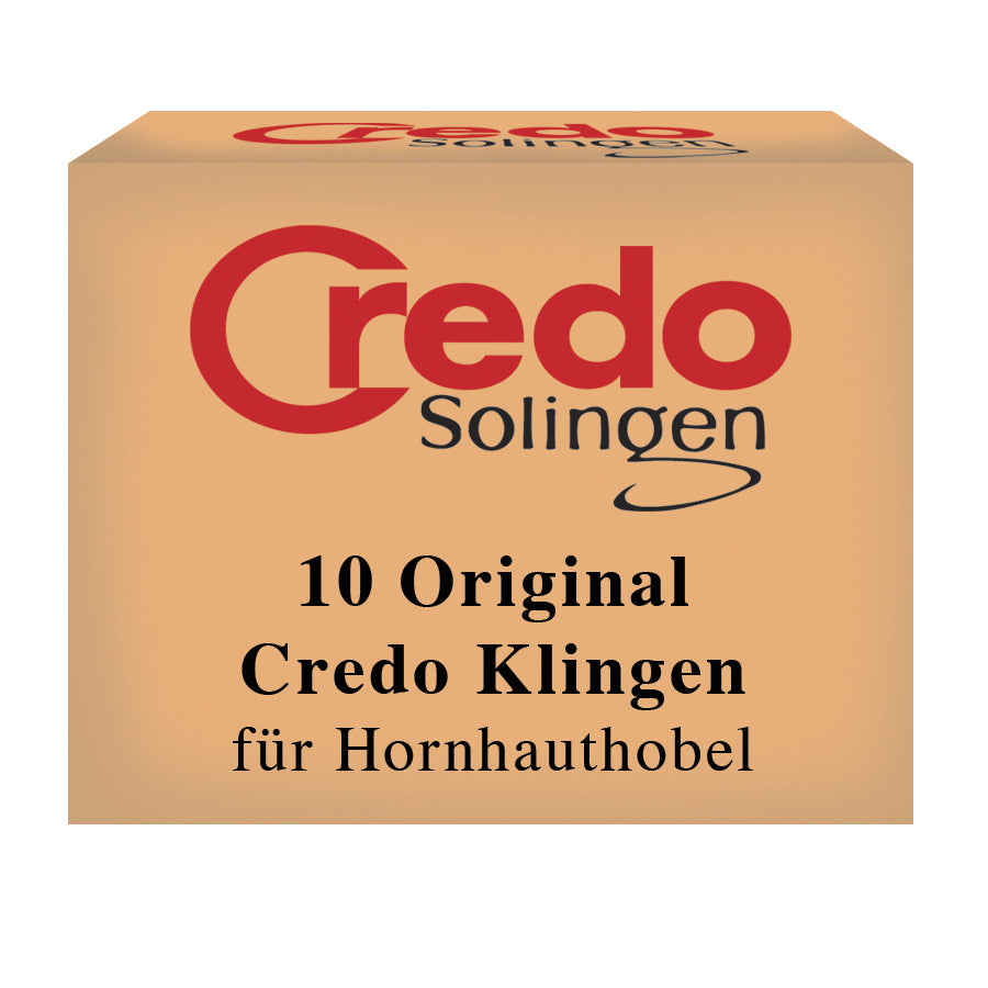 Credo Solingen Callus Remover Blades (10 pcs)