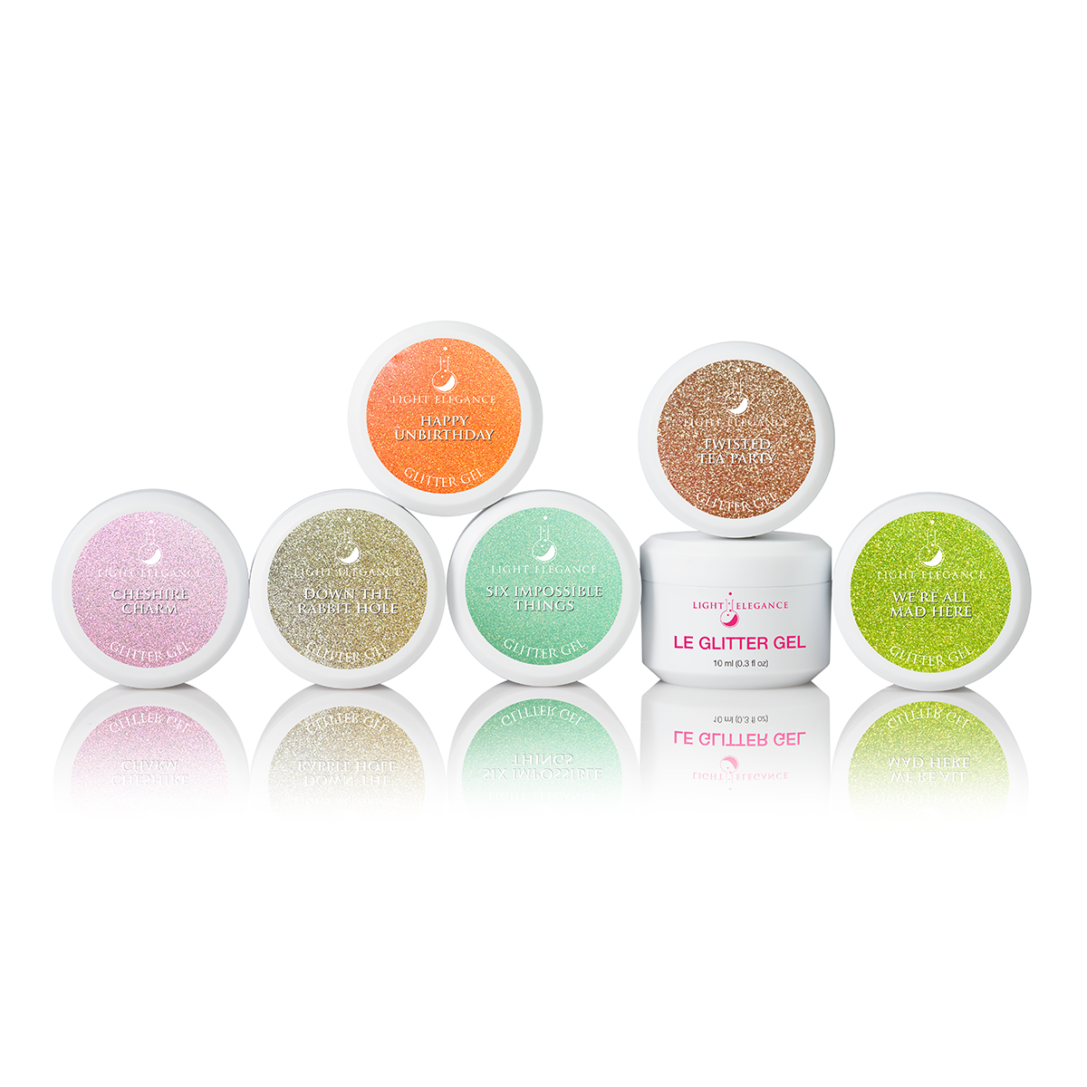 Light Elegance Spring/Summer 2026 Glitter Gel Collection (Lost In Wonderland)