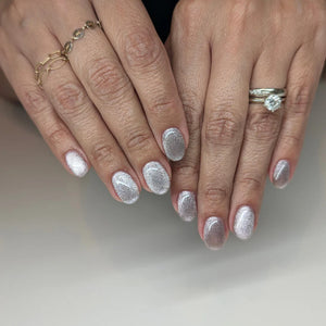 Light Elegance P+ Soak-Off Glitter Gel Polish 10 ml (Ice Kitty)