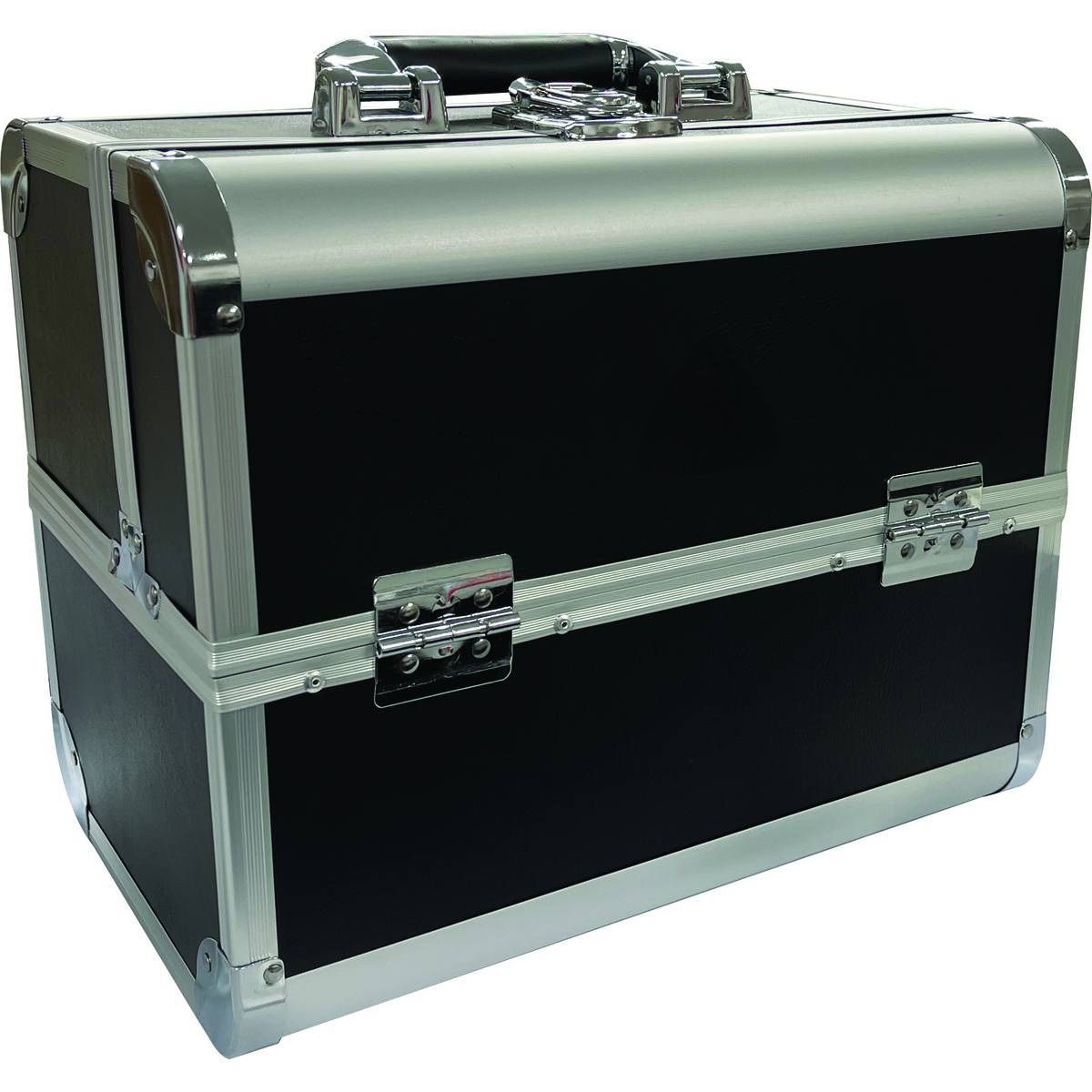 GD Large Makeup Case (Black/Silver) - SAVE 20%*