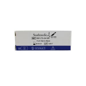 Southmedic Disposable Stainless Steel Scalpel Blades - #10R Butter (50 pcs)