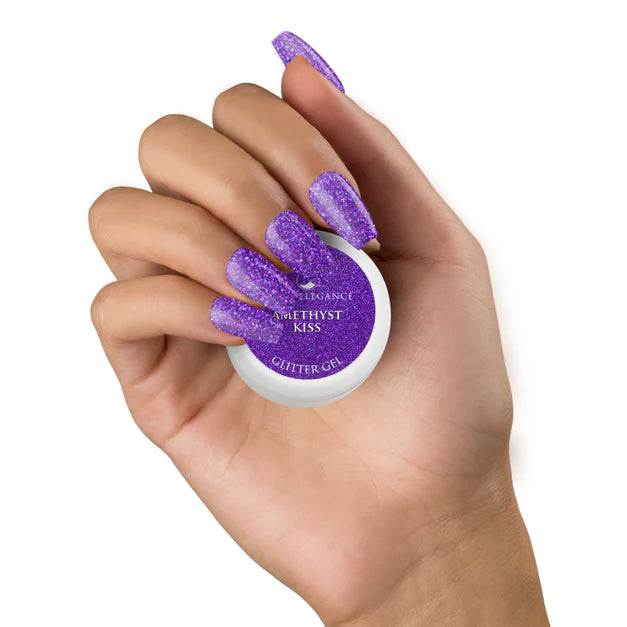 Light Elegance Glitter Gel 10 ml (Amethyst Kiss)