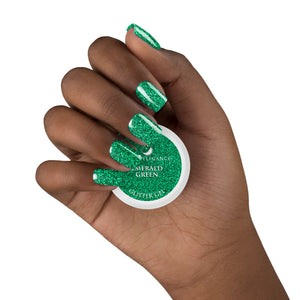 Light Elegance Glitter Gel 10 ml (Emerald Green) - Holiday 2024 Limited Edition