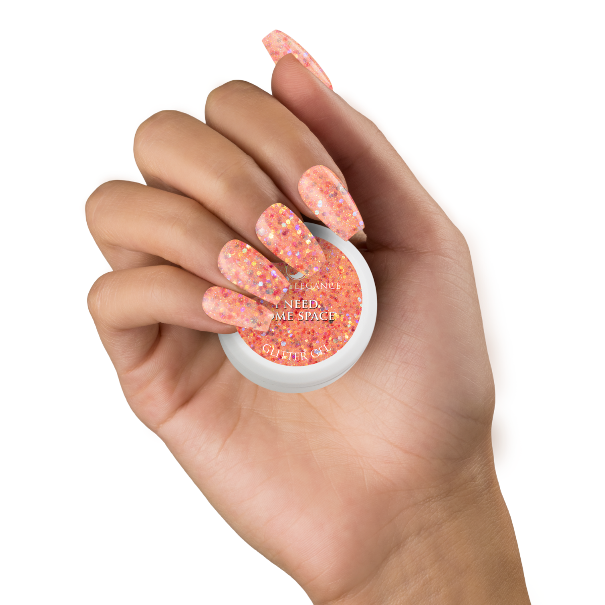 Light Elegance Glitter Gel 10 ml (I Need Some Space)
