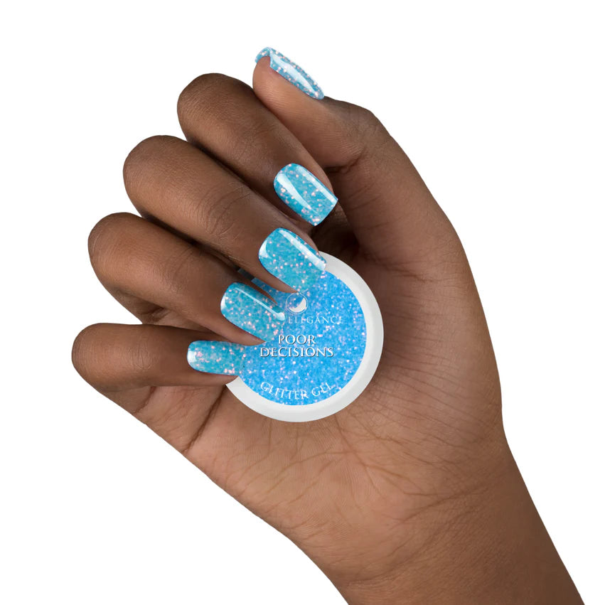 Light Elegance Glitter Gel 10 ml (Poor Decisions)