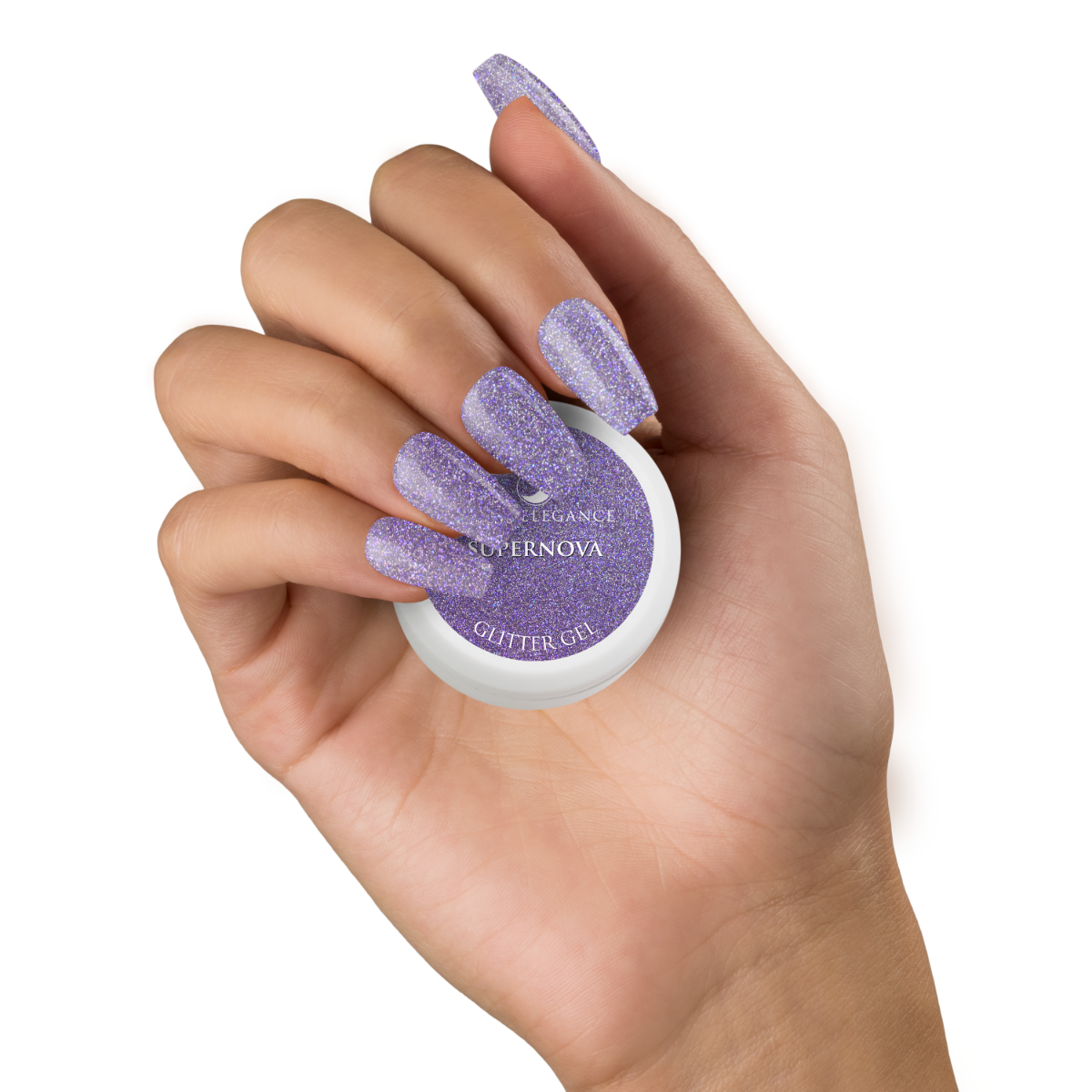 Light Elegance Glitter Gel 10 ml (Supernova)