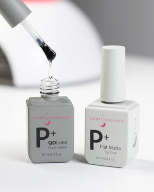 Light Elegance P+ QDBase Soak-Off Base Coat (10 ml)