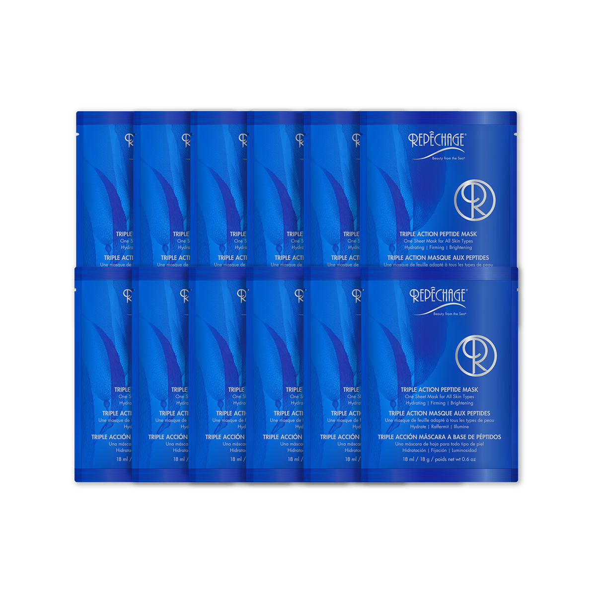 Repêchage Triple Action Peptide Sheet Mask (12 pcs)
