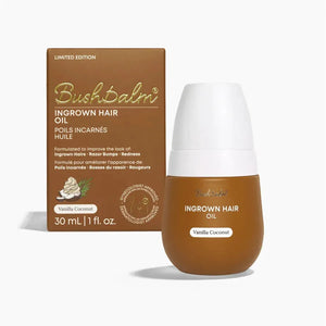 Bushbalm Vanilla Coconut Ingrown Hair Oil (30 ml)