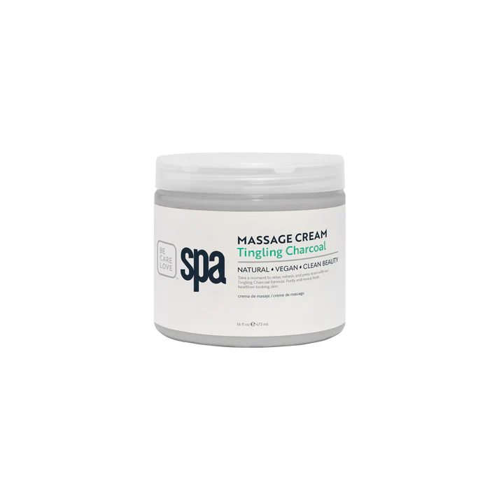 BCL Tingling Charcoal Massage Cream (16 oz)