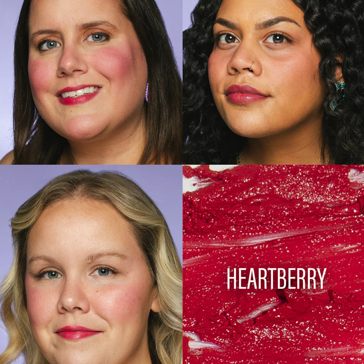 Cheekbone Courage Cream Lip and Cheek (Heartberry)