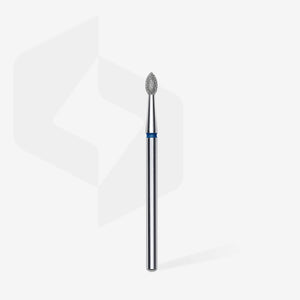 Staleks Pro Diamond Drill Bit - Blue Pointed Bud 2.5/4.5 mm (Medium)
