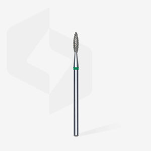 Staleks Pro Diamond Drill Bit - Green Flame 2.1/8 mm (Coarse)