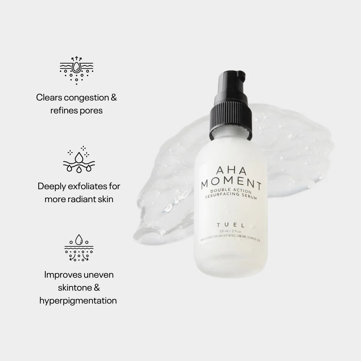 TUEL AHA Moment Double Action Resurfacing Serum (2 oz)