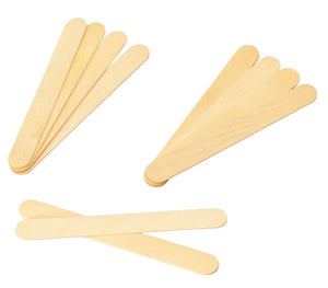Silk B Wooden Wax Applicators - Large (500 pcs)