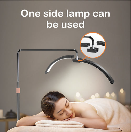 LAMPE DEMI LUNE LED NOIR