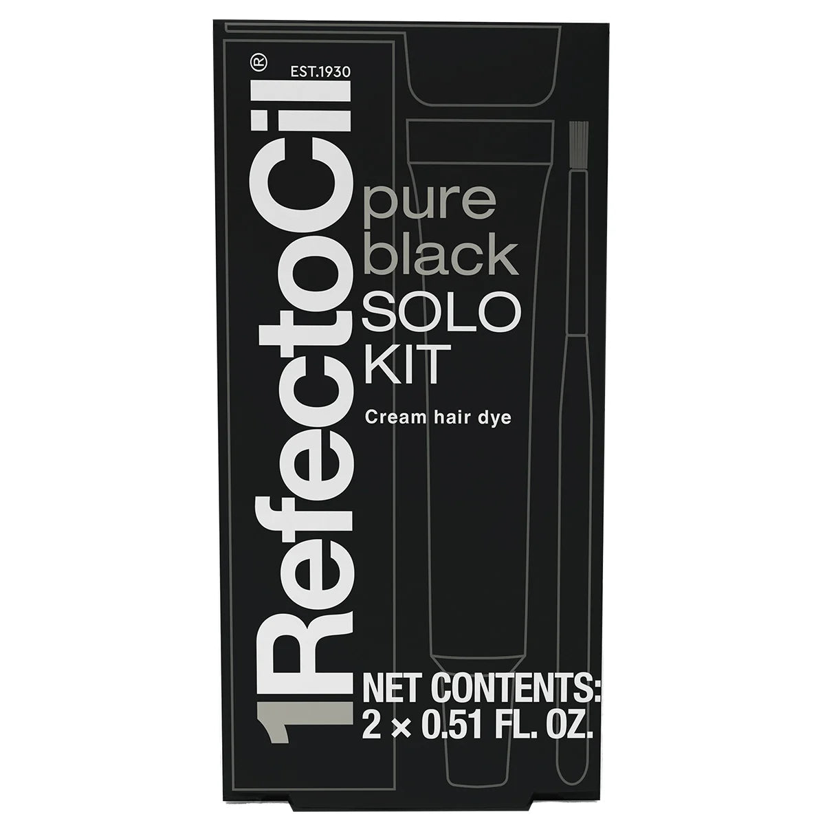 RefectoCil Solo Kit (Pure Black)