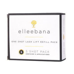 Recharges Elleebana One Shot Lash Lift Étape 1 et 2 (paquet de 5 shots)