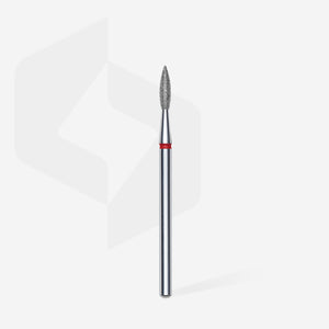 Staleks Pro Diamond Drill Bit - Red Flame 2.1/8 mm (Fine)