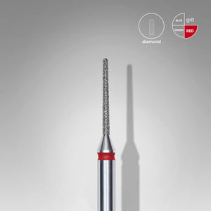 Staleks Pro Diamond Drill Bit - Red Needle 1/10 mm (Fine)