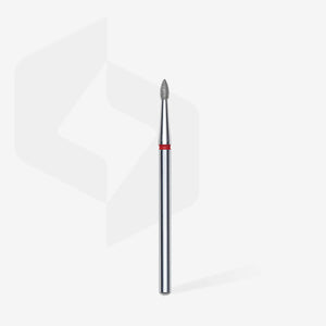 Staleks Pro Diamond Drill Bit - Red Pointed Bud 1.8/4 mm (Fine)