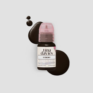 Tina Davies I ❤️ INK Pigment pour sourcils 15 ml (ébène)