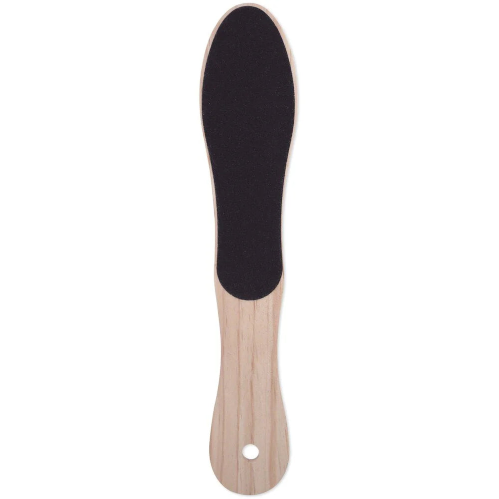 DL Two-Sided Wooden Foot File (80/100 Grit) - SAVE 35%