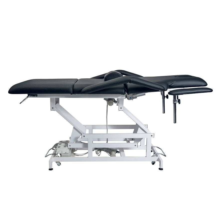 Crown Deluxe Electric Facial Bed - 3 Motors (Black)