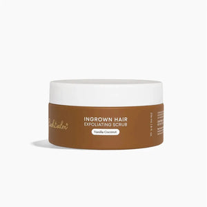 Bushbalm Vanilla Coconut Ingrown Hair Exfoliating Scrub (8 oz)