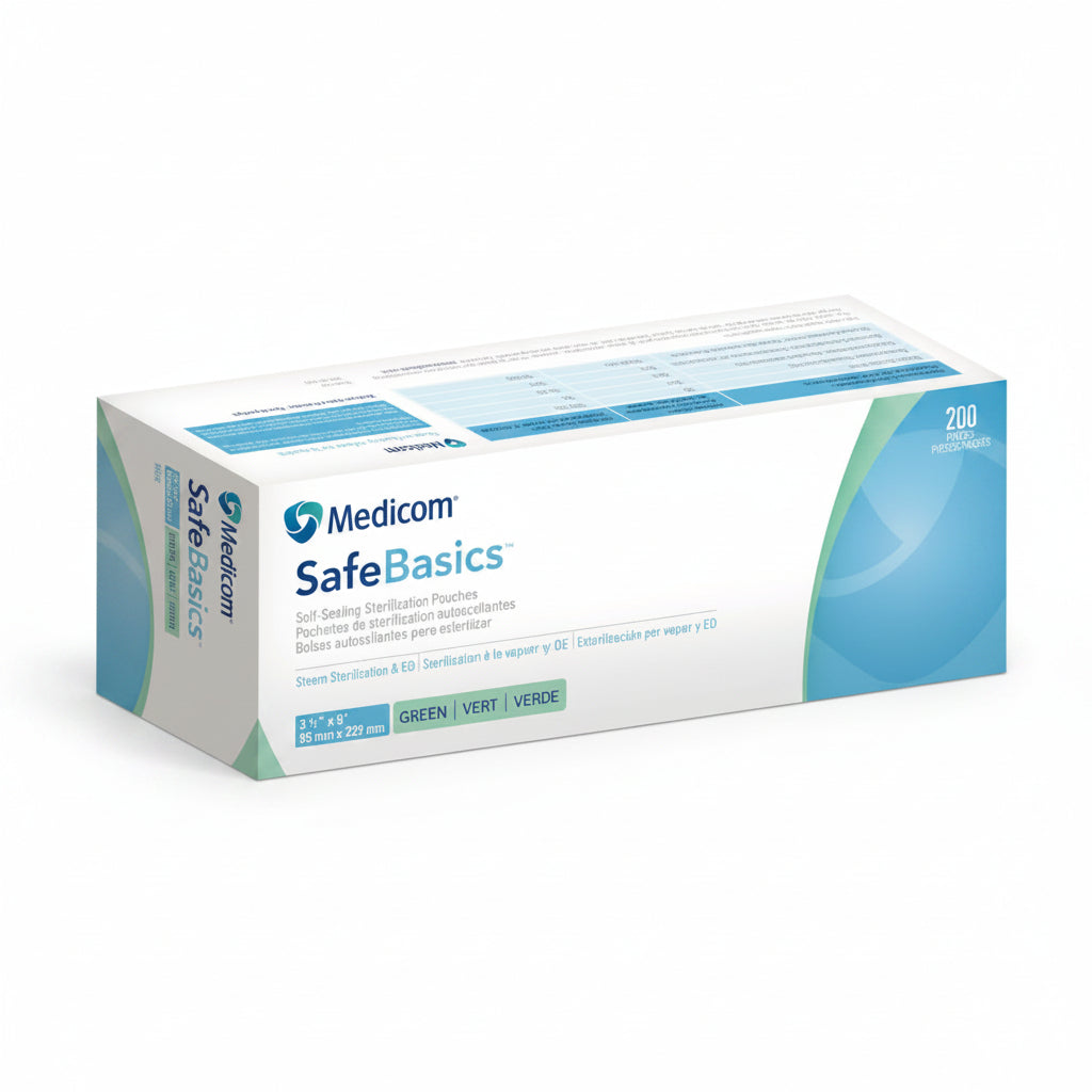 Medicom SafeBasics Disposable Sterilization Pouches (200 pcs)