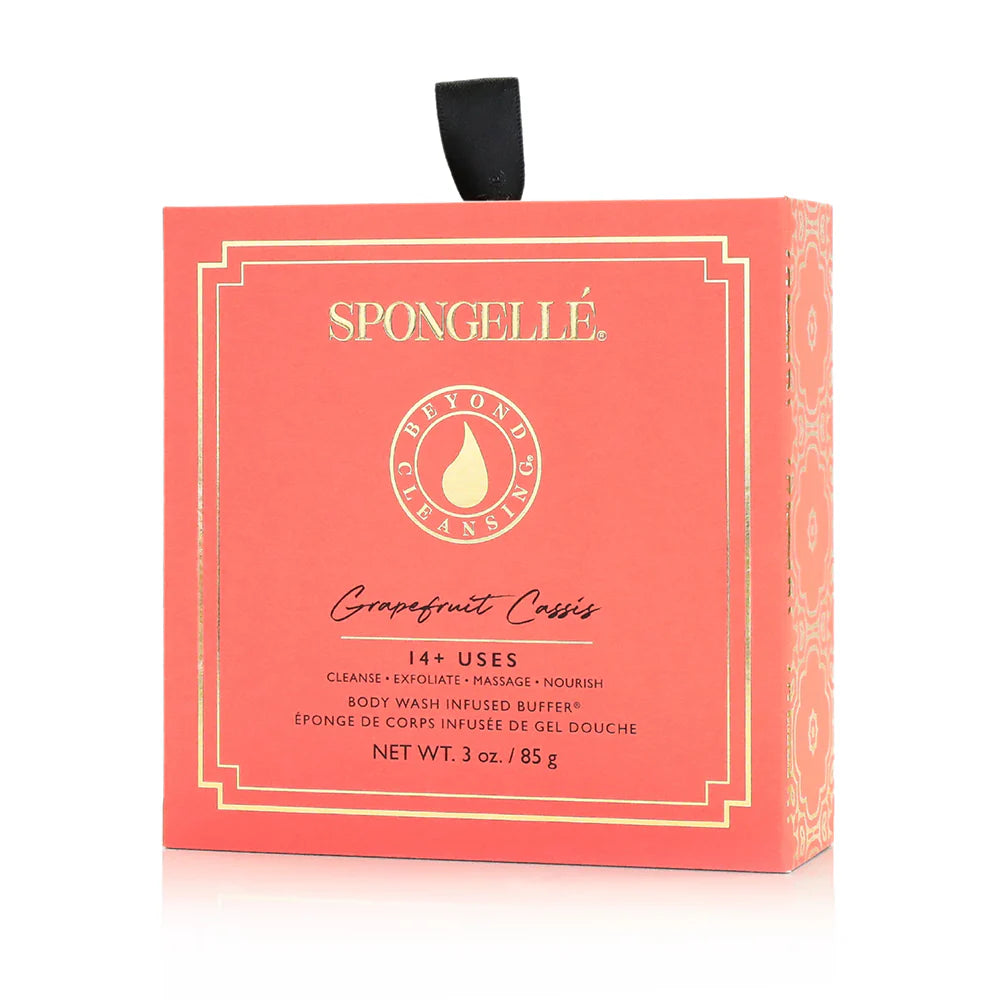 Spongellé Body Wash Infused Buffer - Boxed Flower (Grapefruit Cassis)*