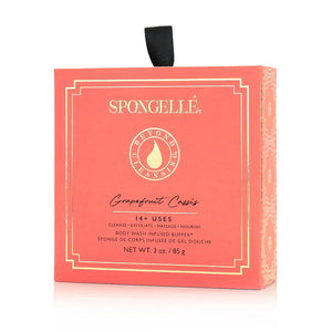 Spongellé Body Wash Infused Buffer - Boxed Flower (Grapefruit Cassis)