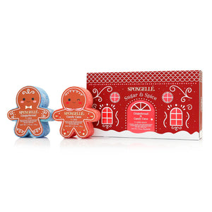 Spongellé Holiday Sugar & Spice Gift Set (Gingerbread & Candy Cane)