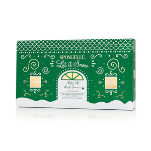 Spongellé Holiday Let It Snow Gift Set (Arctic Lily & Winter Jasmine)