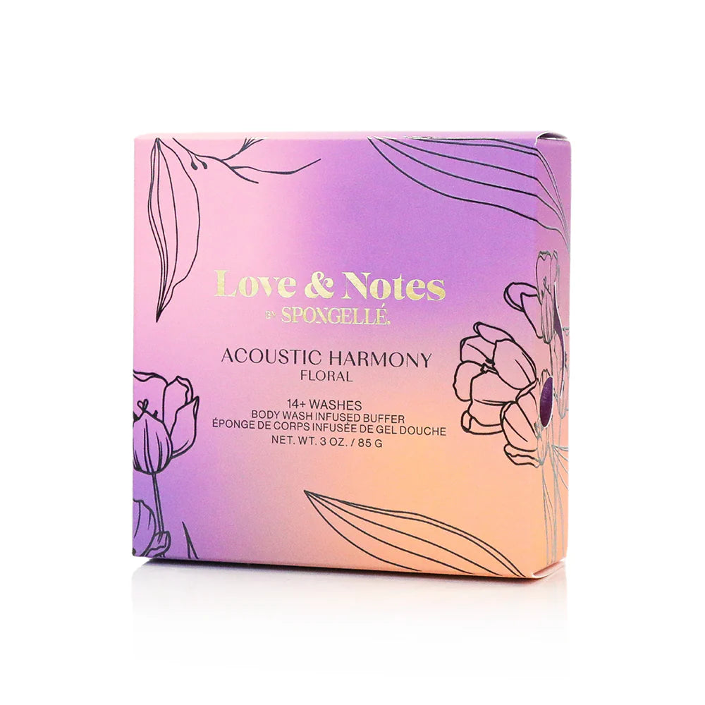 Spongellé Body Wash Infused Buffer - Love &amp; Notes (Acoustic Harmony - Coconut)*