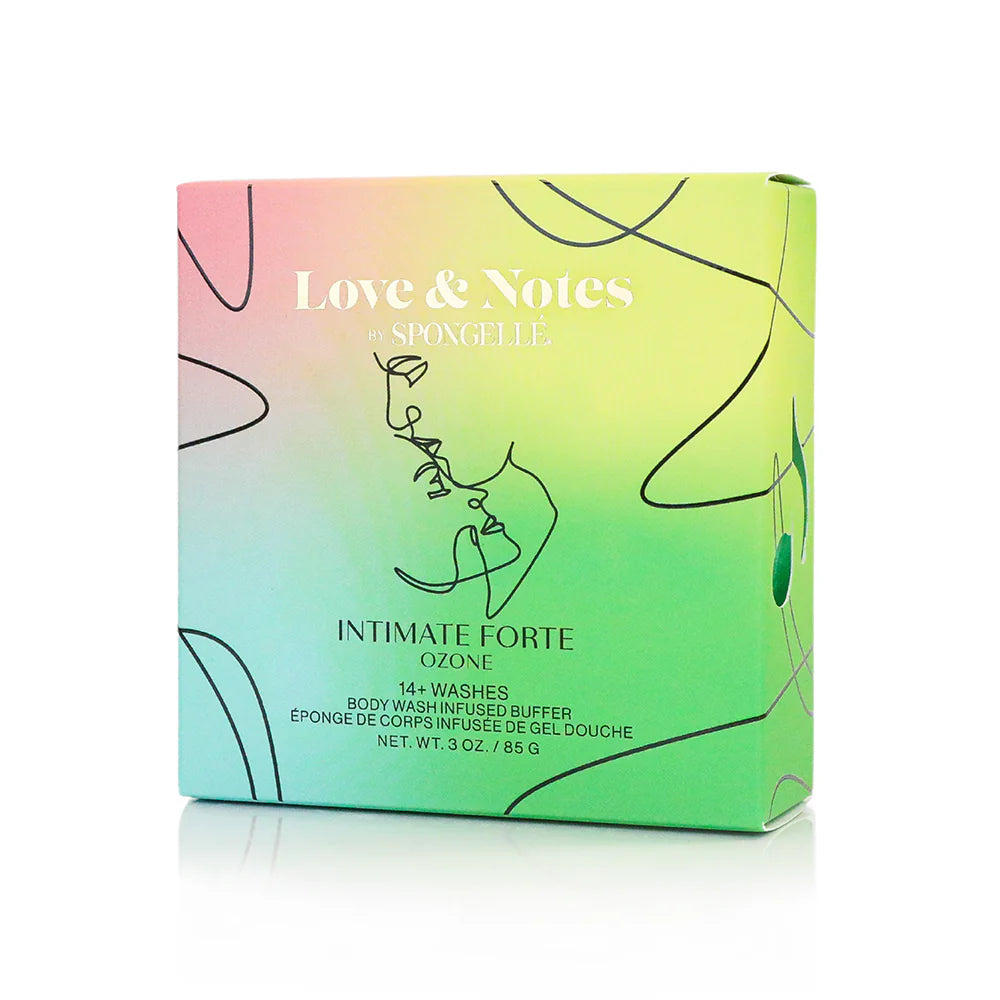 Spongellé Body Wash Infused Buffer - Love &amp; Notes (Intimate Forte - Bergamot Jasmine)*
