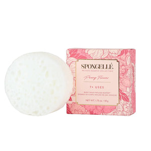 Spongellé Body Wash Infused Buffer - Spongette Mini (Peony Flower)