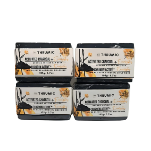 Thrumic Activated Charcoal Soap (6 oz)