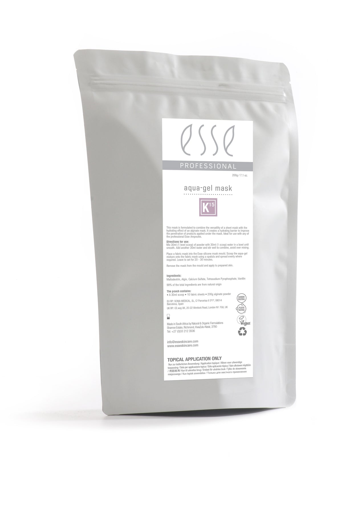 Esse Aqua Gel Mask PRO (200 g)