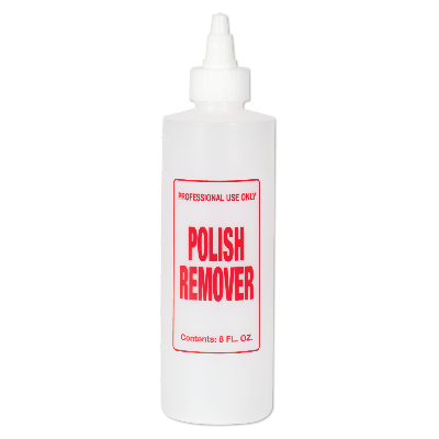 Soft &#39;n Style Imprinted Solution Twist Top Bottle - Polish Remover (8 oz)