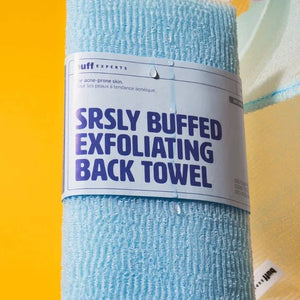 Buff Experts SRSLY Buffed Exfoliating Back Towel