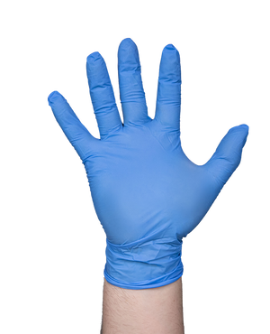 Beyond Safe Blue Nitrile Gloves 100 pcs (Small) *Formerly Robust*