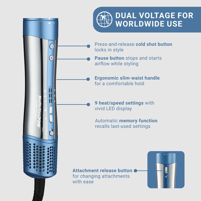 BaBylissPRO Style/Switch Ionic Multi-Styler &amp; Dryer